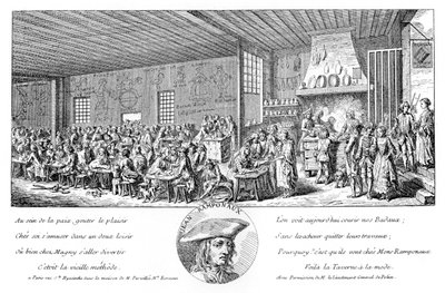 The Cabaret Of Ramponneau, 1885 af Unbekannt