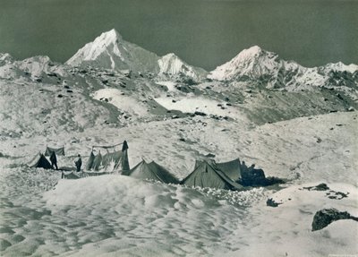 Lejren under Jongsong La, c1903 af Unbekannt
