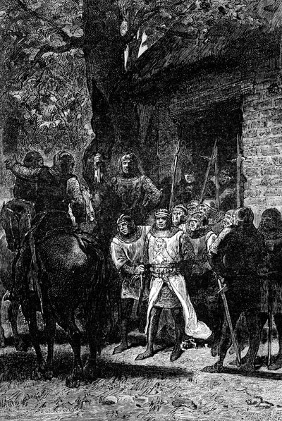 Fangsten af Richard Løven, 1192, 1909 af Unbekannt