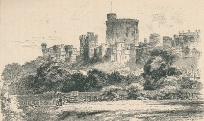 Slottet fra Berkshire Shore, 1895 af Unbekannt