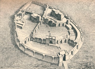 Slottet Sendshirli i det nordlige Syrien, c1902, 1903 af Unbekannt