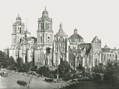 Katedralen, Mexico City, Mexico, 1895. af Unbekannt