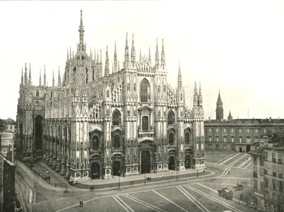 Katedralen, Milano, Italien, 1895. af Unbekannt