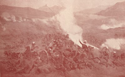 Kavaleriet ved Balaclava, 1854 1909 af Unbekannt