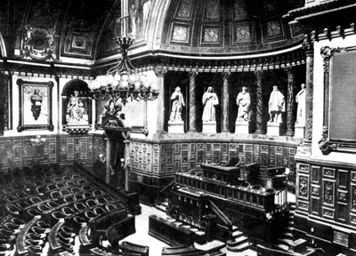 Det franske senats kammer, Paris, Frankrig, 1926 af Unbekannt
