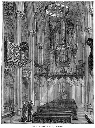 The Chapel Royal, Dublin, 1800-tallet af Unbekannt