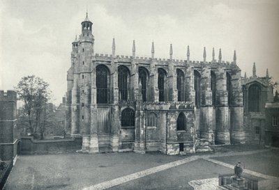 Kapellet, fra taget af Langkammeret, 1926 af Unbekannt