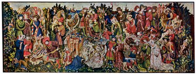The Chatsworth Hunting Tapestries, den første i serien, 1930 af Unbekannt