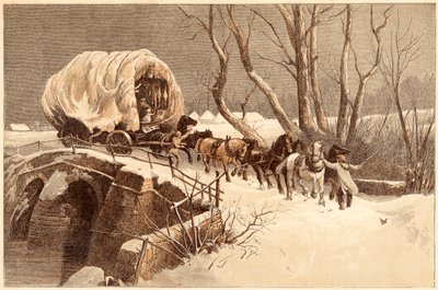 Julevognen, 1866 af Unbekannt
