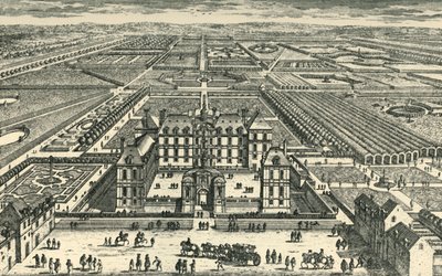 Chateau de la Rochefoucauld, Liancourt, Oise, Nordfrankrig, c1675, 1903. af Unbekannt