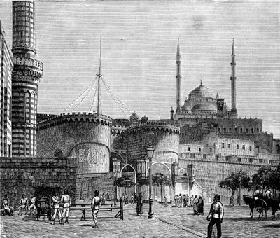 Citadellet, Cairo, Egypten, 1900 af Unbekannt