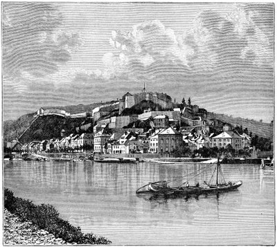 Citadellet i Namur, 1898 af Unbekannt