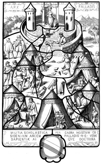 Citadellet i Pallas, 1589 1849 af Unbekannt