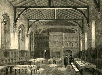 College Hall, 1881. af Unbekannt