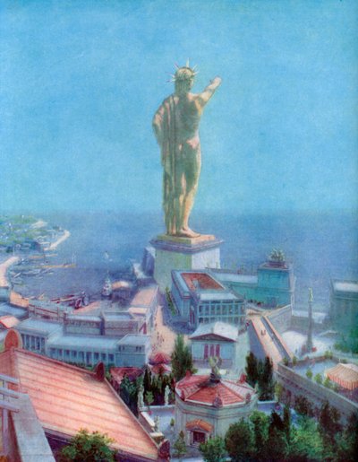 The Colossus of Rhodos, Grækenland, 1933-1934 af Unbekannt