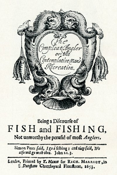 The Compleat Angler or the Contemplative Mans Recreation, c1653 af Unbekannt
