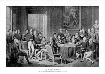 Wienerkongressen, 1814-1815 1900 af Unbekannt