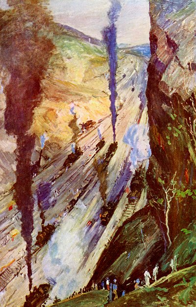 The Conquerors, Culebra Cut, Panamakanalen, Panama, 1926 af Unbekannt