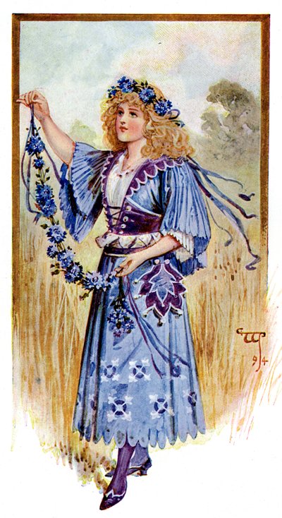 Kornblomsten, 1899 af Unbekannt
