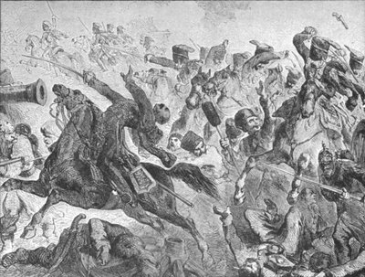 Krimkrigen, 1854-56: Slaget ved Balaclava: The Charge of the Light Brigade, 1854, 1901. af Unbekannt
