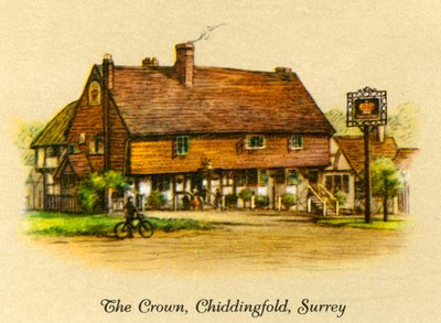 The Crown, Chiddingfold, Surrey, 1936. af Unbekannt