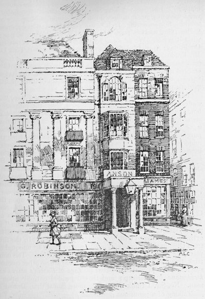 The Crown and Anchor Tavern, 1907 af Unbekannt