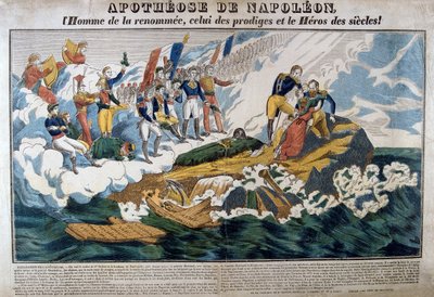 Napoleons kroning, 1800-tallet af Unbekannt