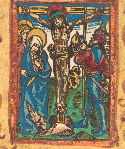 Korsfæstelsen, ca. 14901500. af Unbekannt