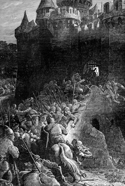 Korsfarerfejden, 1909 af Unbekannt