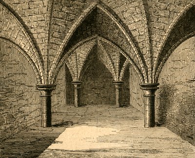 The Crypt of Gerards Hall, 1897. af Unbekannt