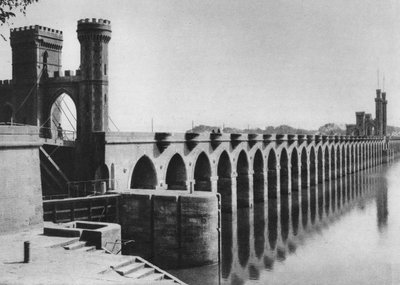 The Delta Barrage, Cairo, Egypten, c1920