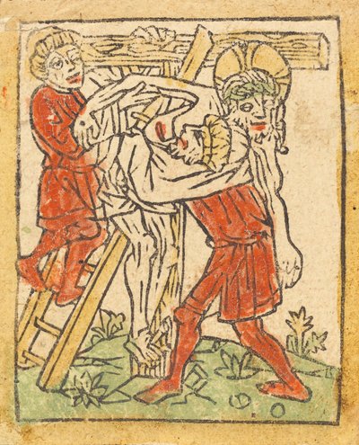 Deponeringen, ca. 1475. af Unbekannt