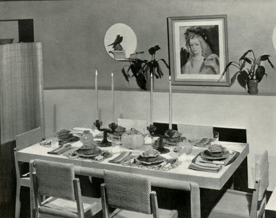 Spisestuen - Carole Stupell, Ltd., 1941. af Unbekannt