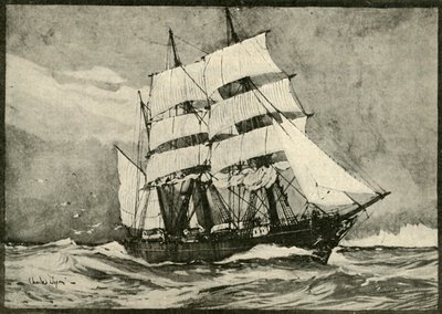 Opdagelsen under fuld sejl, 1901. af Unbekannt