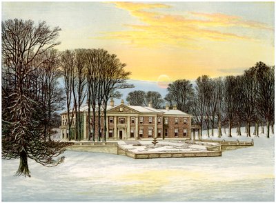 The Down House, Dorset, hjemsted for Baronet Smith-Marriott, c1880 af Unbekannt