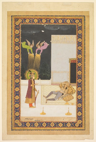 Drømmen om Zuleyha, ca. 1770. af Unbekannt