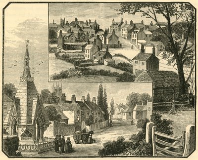 Drikkefontænen. Street i Broseley., 1898. af Unbekannt