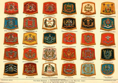 The Drum Banners of the Cavalry Regiments of the British Army, 1902 af Unbekannt