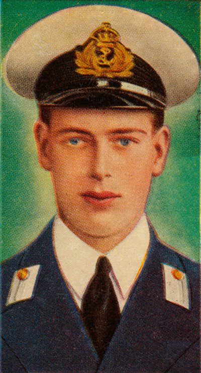 Hertugen af Kent, da han var midtskibsmand i Royal Navy, c1920