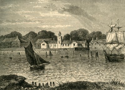 Hertugen af Norfolks Almshouses, i 1796, c1878. af Unbekannt