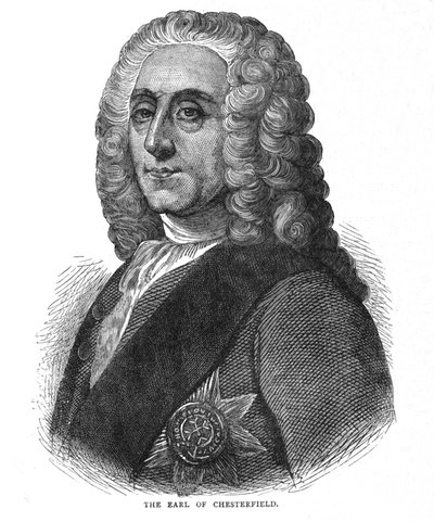 Jarlen af Chesterfield, c1800 1878 af Unbekannt