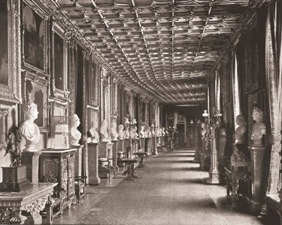 The East Corridor, Windsor Castle, Berkshire, 1894. af Unbekannt