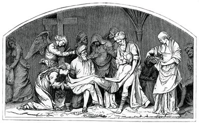 Påskegraven, 1554-1564, 1870 af Unbekannt