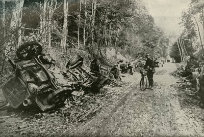 Effekten af British Shell Fire, 1919. af Unbekannt