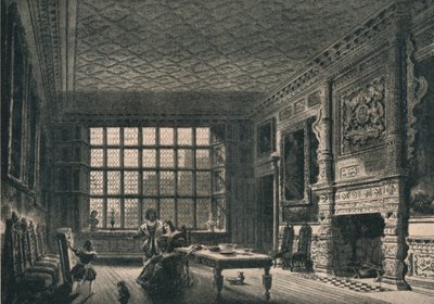 The Elizabethan Room, Coombe Abbey, Warwickshire, 1915 af Unbekannt