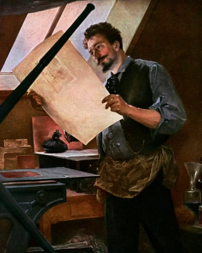 Gravøren, 1911-1912 af Unbekannt