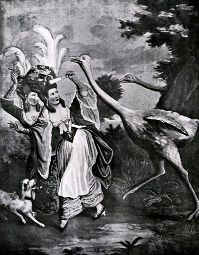 Der gefiederte Jahrmarkt in Angst von Unbekannt