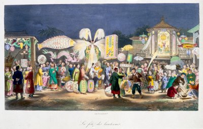 Lygternes festival, Kina, 1824-1827 af Unbekannt