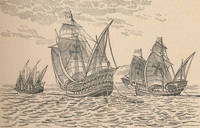 Columbus flåde, 1916 af Unbekannt