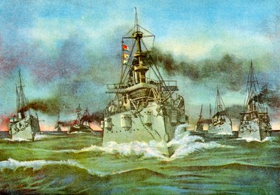 Den flyvende eskadron, spansk-amerikansk krig, 1898 af Unbekannt